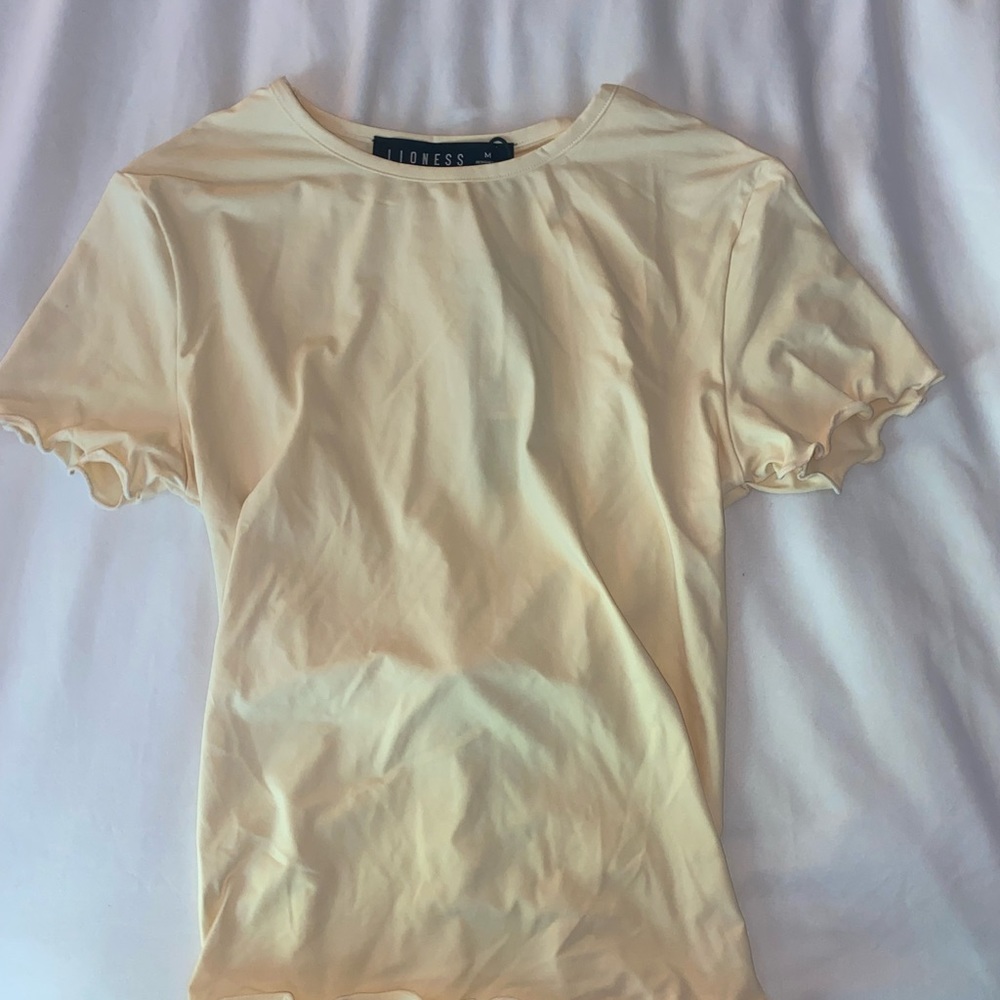Lioness crop top lace up back